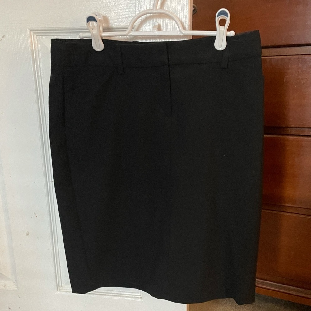 Black Express Pencil Skirt